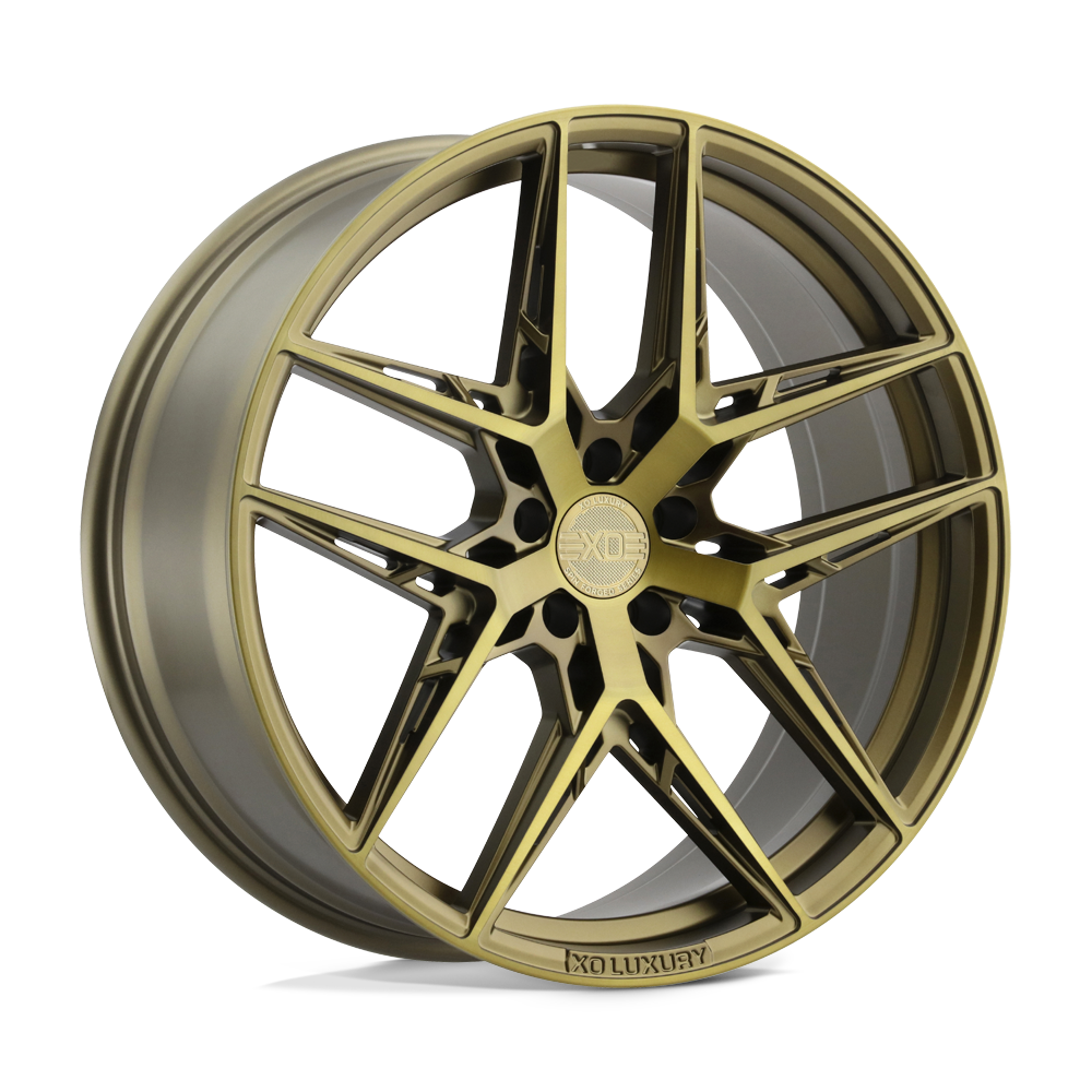 XO Wheels 2090CAR205112Z66 - Cairo 20X9 Bronze W/ Brushed Bronze Face
