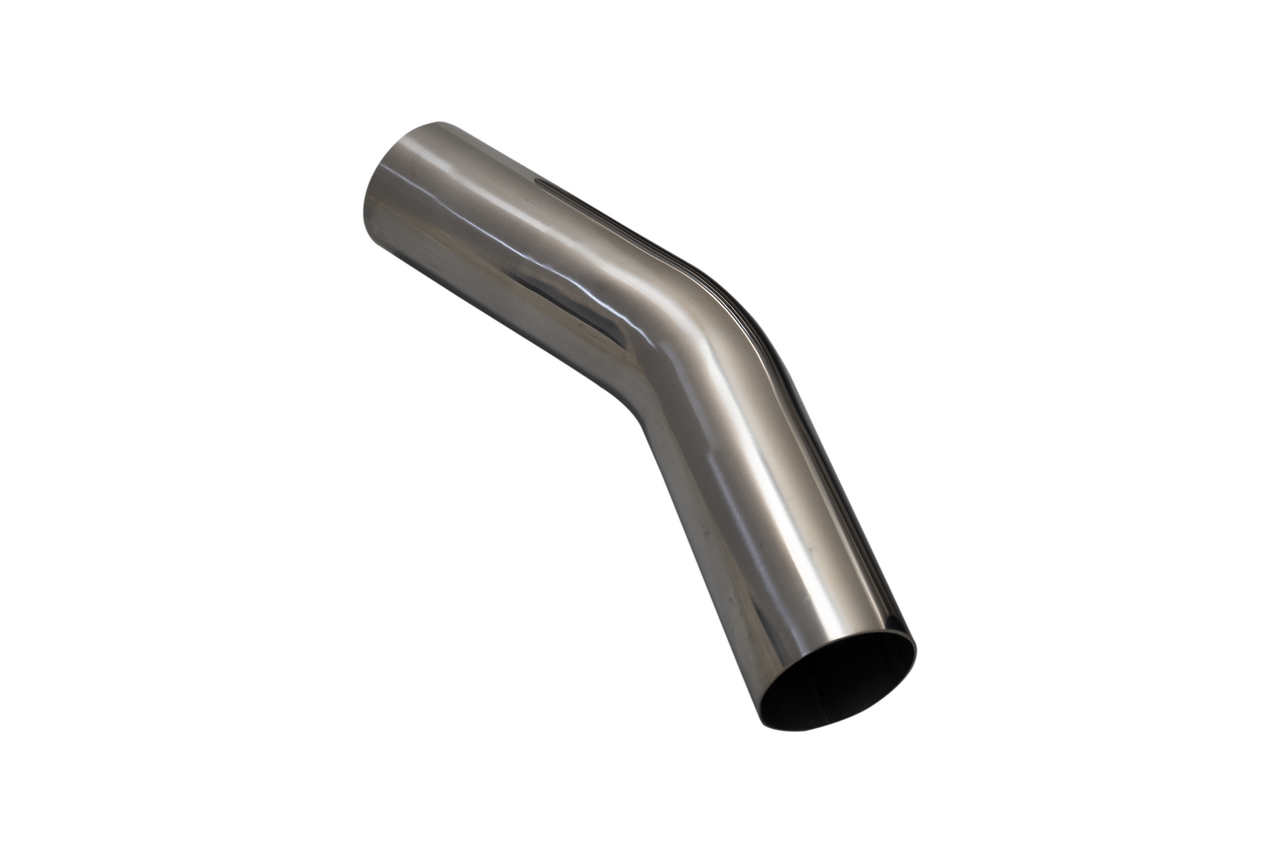 XFORCE MS300-30 - Mandrel Bend  304SS Polished 3"  30 degree 1.5D 6" Leg