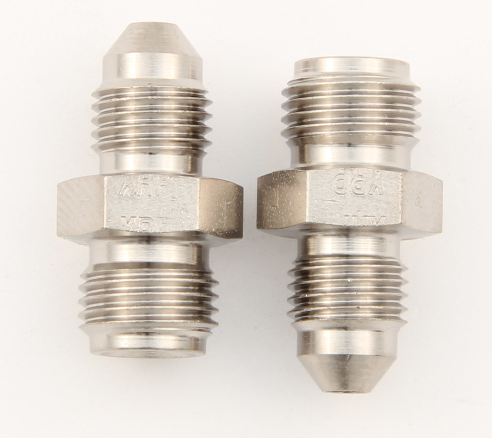 Xrp-Xtreme Racing 402803 - 7/16-24 to #3 Stl Male Flare Adapter (Pr)