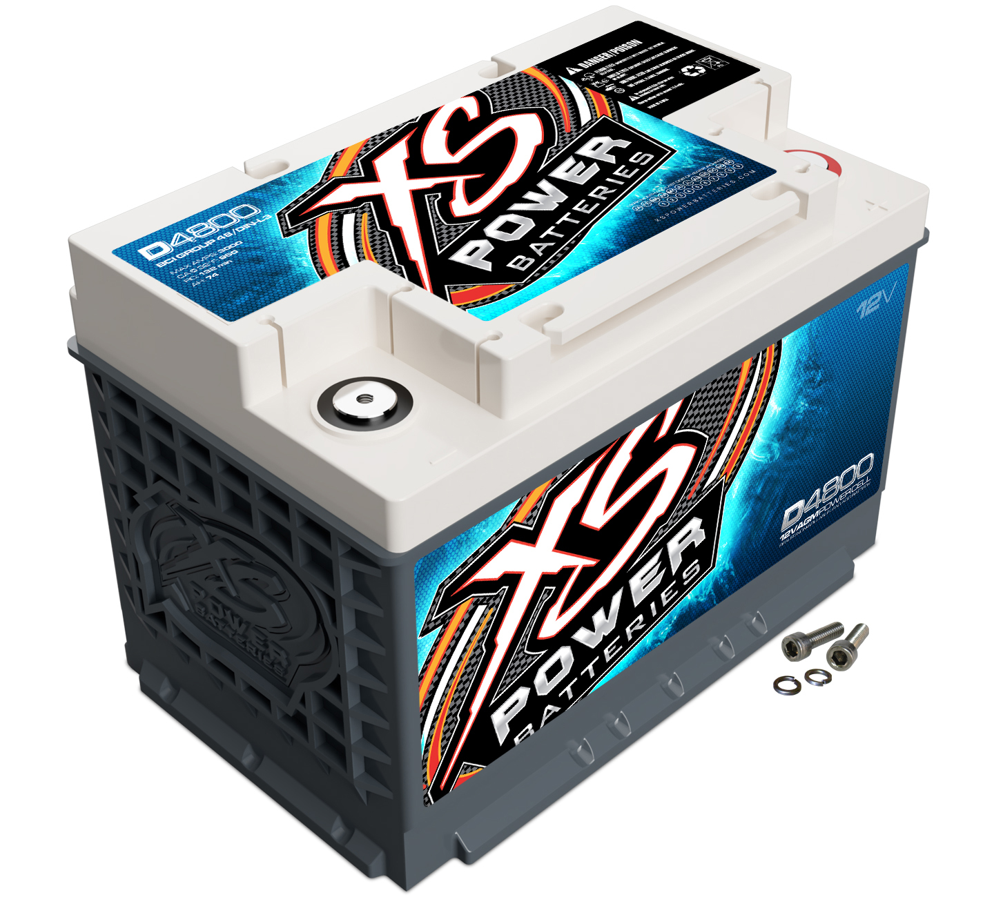 XS Power Battery D4800 - XS Power AGM Battery 12 Volt 815A CA