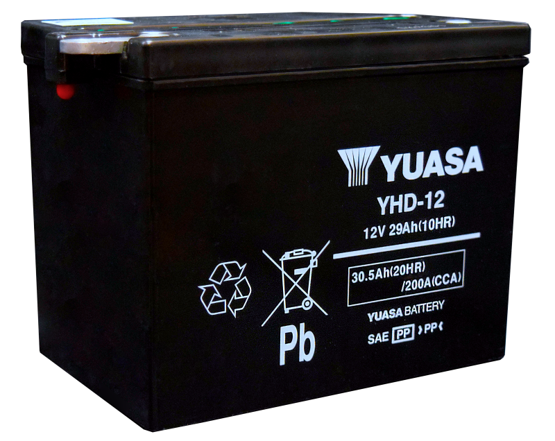Yuasa Battery YUAM22H12TWN - Yuasa YHD-12 Yumicron CX 12-Volt Battery