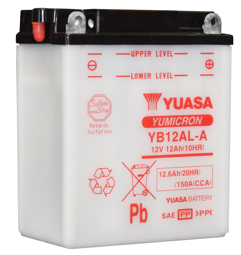 Yuasa Battery YUAM2221Y - Yuasa YB12AL-A Yumicron 12-Volt Battery