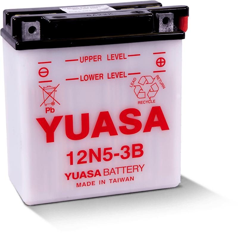 Yuasa Battery YUAM2253B - Yuasa 12N5-3B Conventional 12-Volt Battery Yuasa Battery YUAM2253B - Yuasa 12N5-3B Conventional 12-Volt Battery