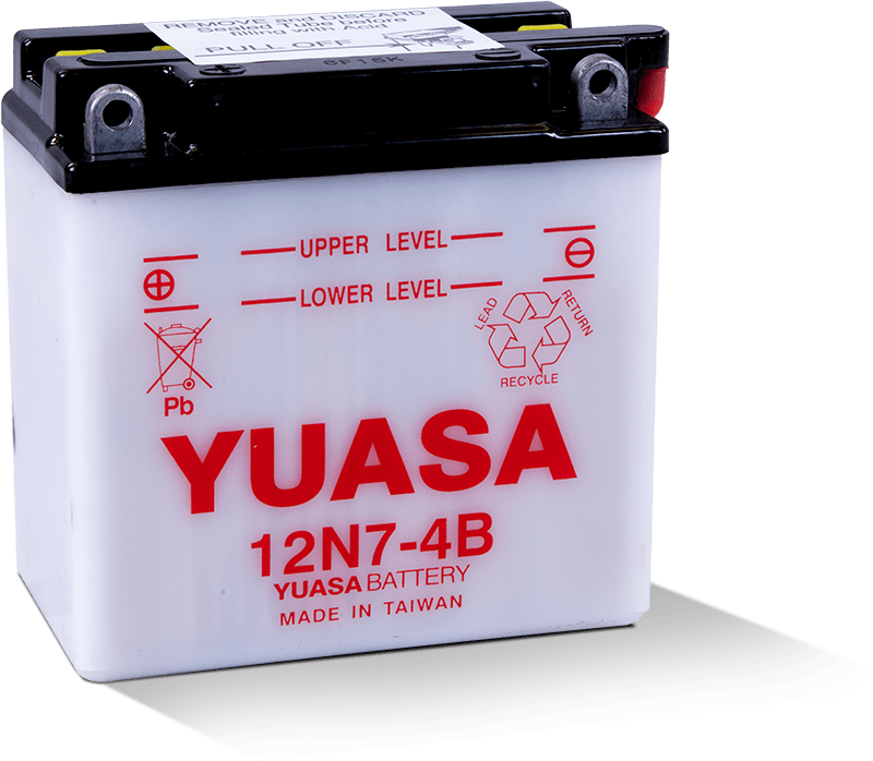 Yuasa Battery YUAM2270B - Yuasa 12N7-4B Conventional 12-Volt Battery Yuasa Battery YUAM2270B - Yuasa 12N7-4B Conventional 12-Volt Battery