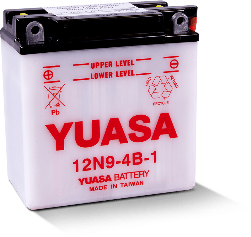 Yuasa Battery YUAM2290B - Yuasa 12N9-4B-1 Conventional 12-Volt Battery