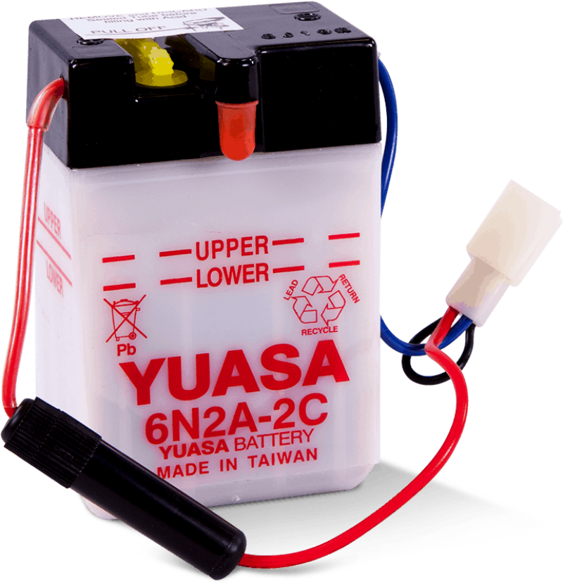 Yuasa Battery YUAM262AC - Yuasa 6N2A-2C Conventional 6-Volt Battery Yuasa Battery YUAM262AC - Yuasa 6N2A-2C Conventional 6-Volt Battery