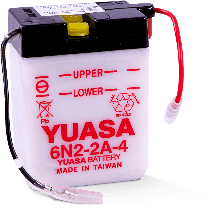 Yuasa Battery YUAM2620B - Yuasa 6N2-2A-4 Conventional 6-Volt Battery