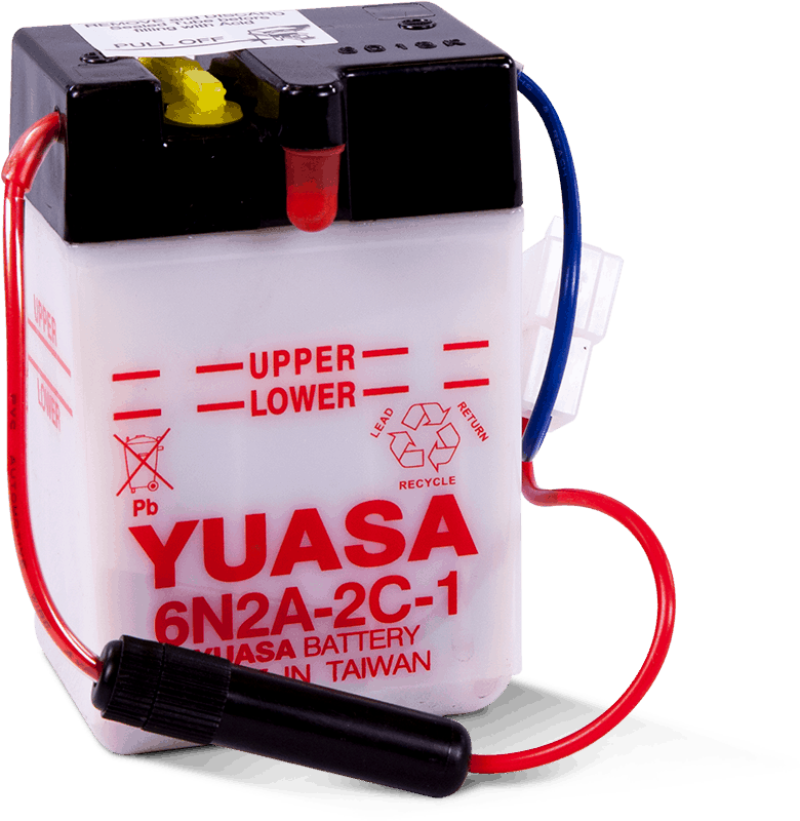 Yuasa Battery YUAM262C1 - Yuasa 6N2A-2C-1 Conventional 6-Volt Battery