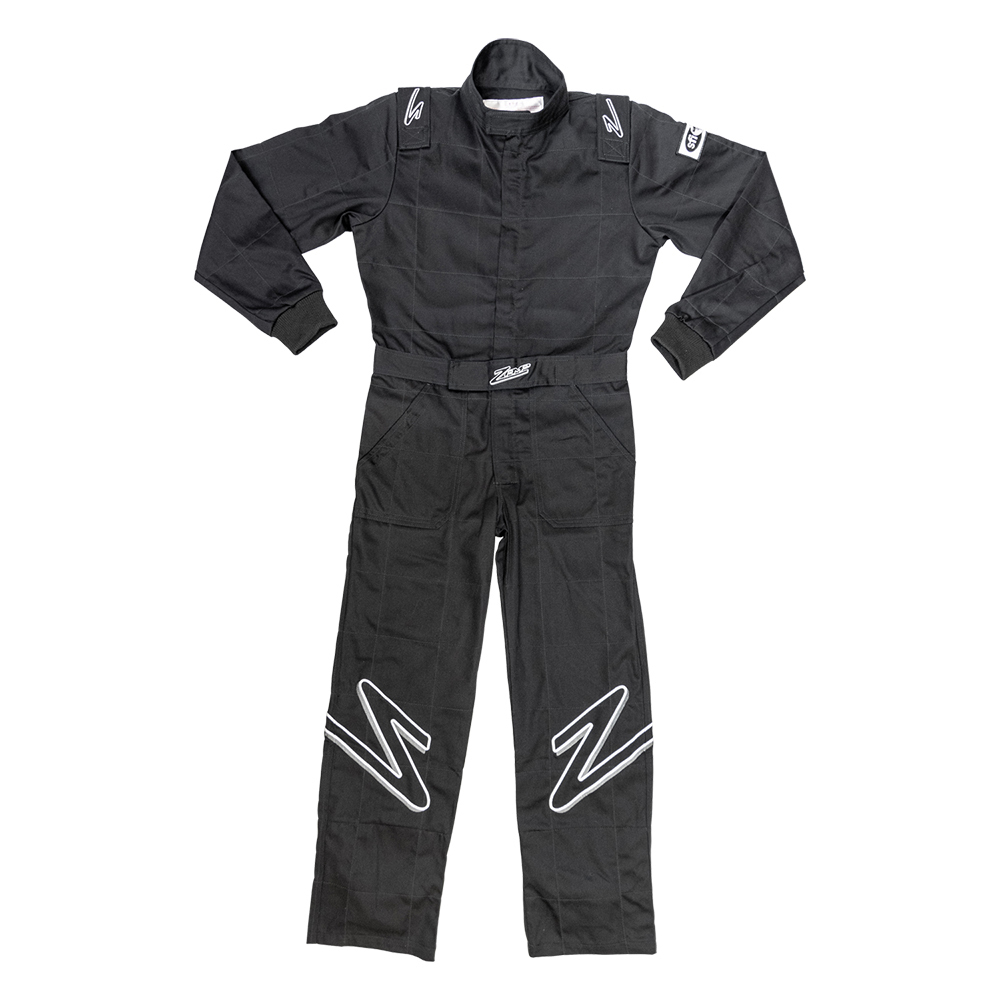 Zamp R010003YS - Suit ZR-10 Black Youth Small SFI 3.2A/1 Zamp R010003YS - Suit ZR-10 Black Youth Small SFI 3.2A/1
