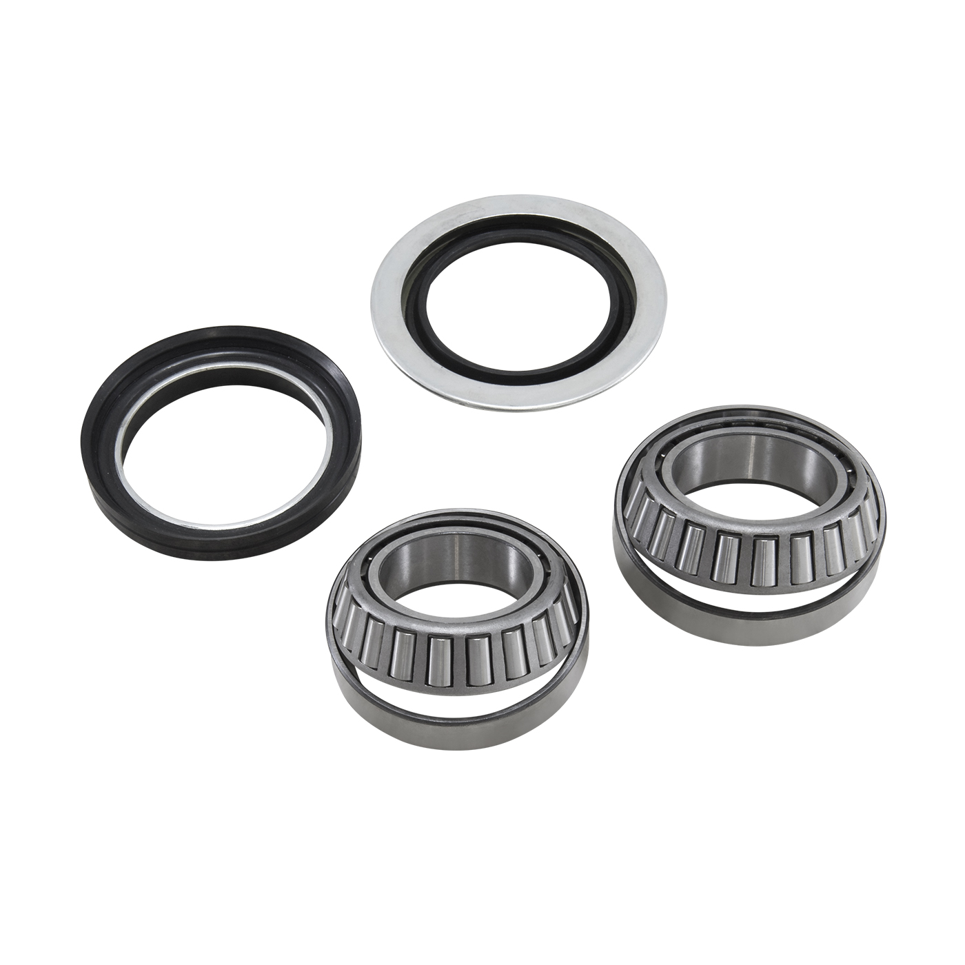 Yukon Gear AK F-F03 - Replacement Axle Bearing and Seal Kit For 59 To 75 Dana 44 and Ford 3/4 Ton Front Axle