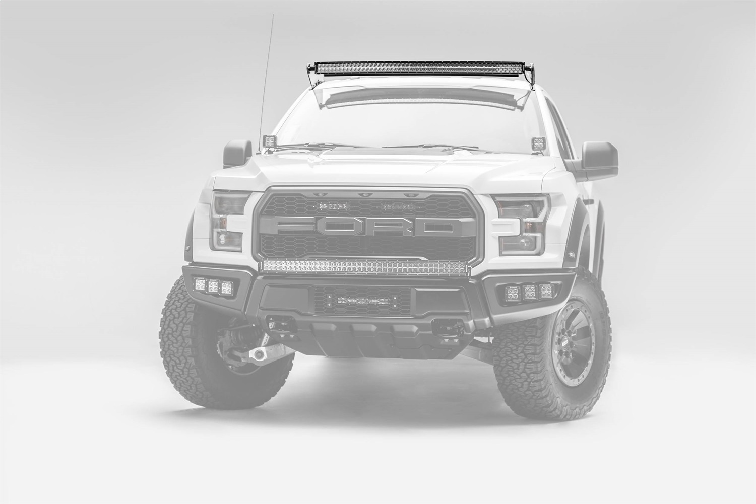 ZROADZ Z335662 - Front Roof LED Light Bar Bracket ZROADZ Z335662 - Front Roof LED Light Bar Bracket