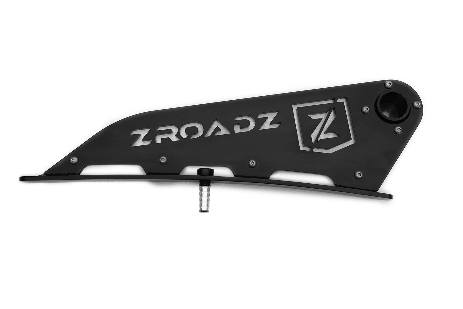 ZROADZ Z331121 -  Front Roof LED Bracket, Black, Mild Steel, Bolt-On, to mount (1) 50 Inch  or similar style Straight LED Light Bar