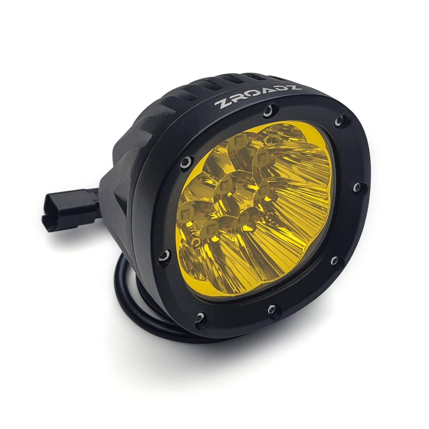 ZROADZ Z3090W4RDA - R1 Series Pod Light; Incl. [1]; 4 in.; Amber; LED Light;