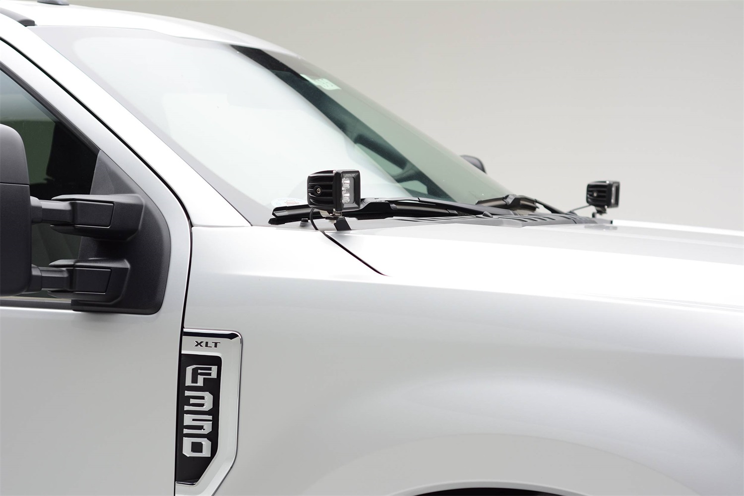 ZROADZ Z365471-KIT2 - Hood Hinge LED Kit; Incl. [2] 3 in. LED Pod Lights And Universal Wiring Harness;