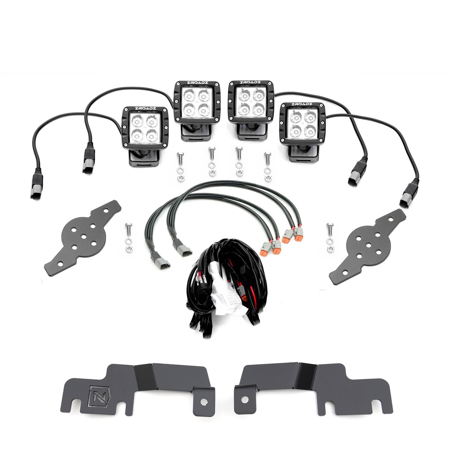 ZROADZ Z369381-KIT4 - TOYOTA TACOMA A-Pillar 4 LED Pod Lights Kit ZROADZ Z369381-KIT4 - TOYOTA TACOMA A-Pillar 4 LED Pod Lights Kit