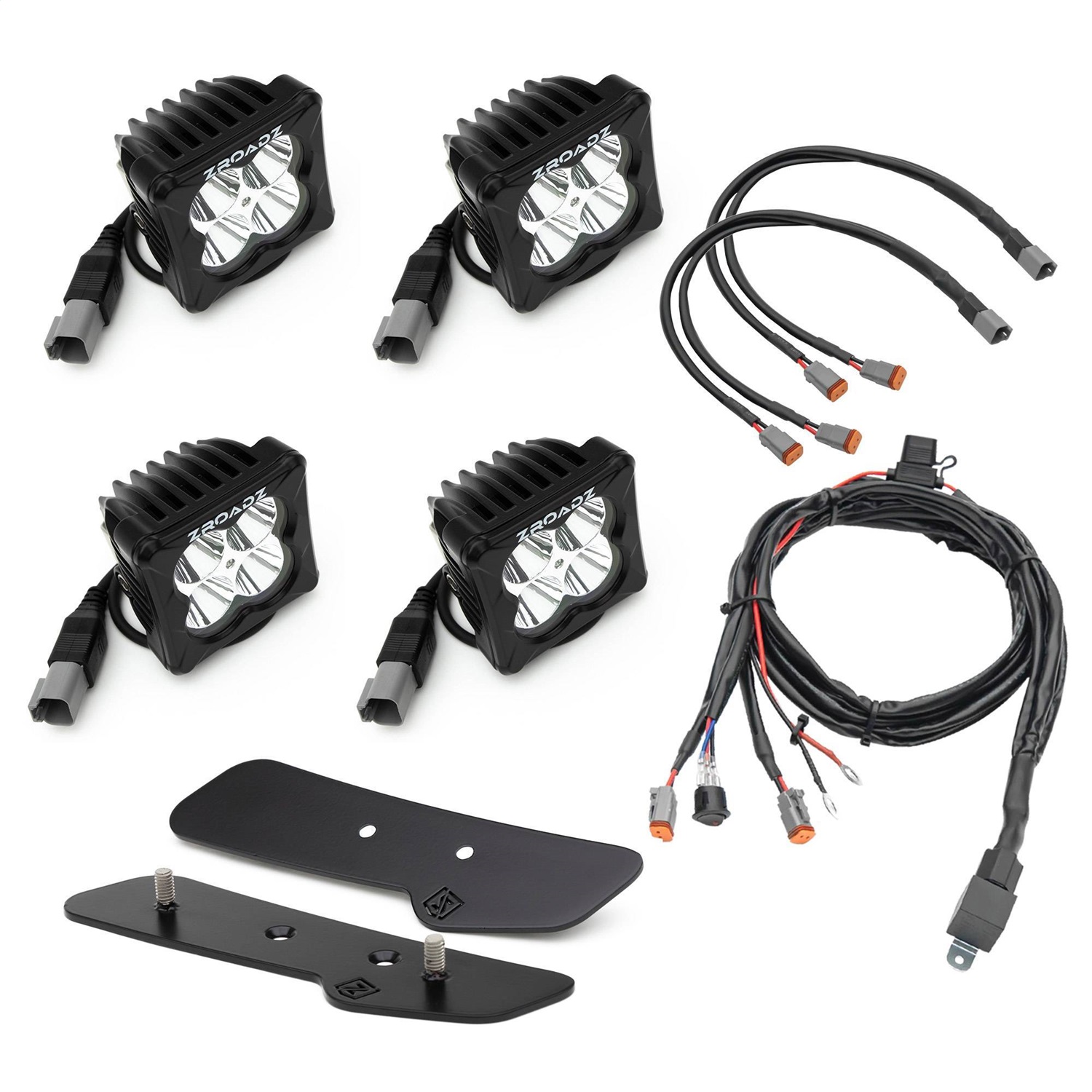 ZROADZ Z365401-KIT4 - A Pillar LED Kit ZROADZ Z365401-KIT4 - A Pillar LED Kit