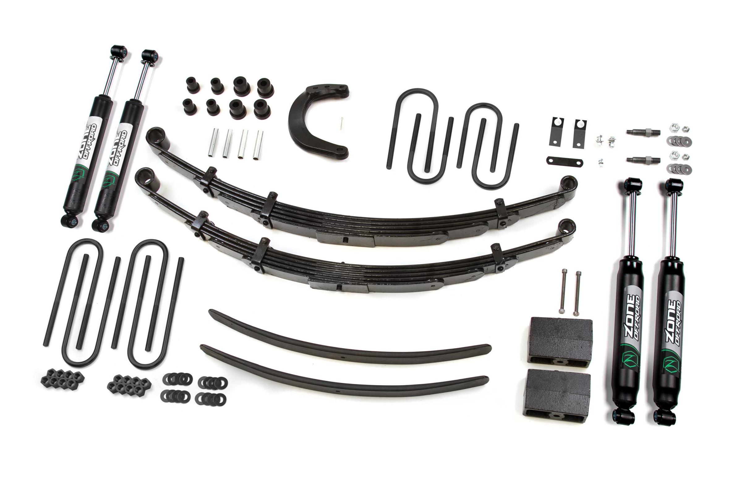 Zone Offroad ZONC19N - 77-87 K15 K10 K5 Blazer 1500 6 Inch Lift Kit With Nitro Shocks Offroad Zone Offroad ZONC19N - 77-87 K15 K10 K5 Blazer 1500 6 Inch Lift Kit With Nitro Shocks Offroad