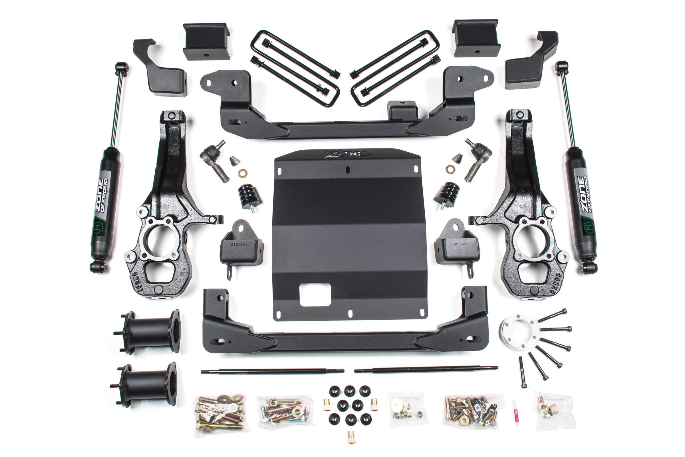 Zone Offroad ZONC39N - 15-22 Colorado/Canyon 5.5 Inch Suspension With Nitro Shocks  Offroad