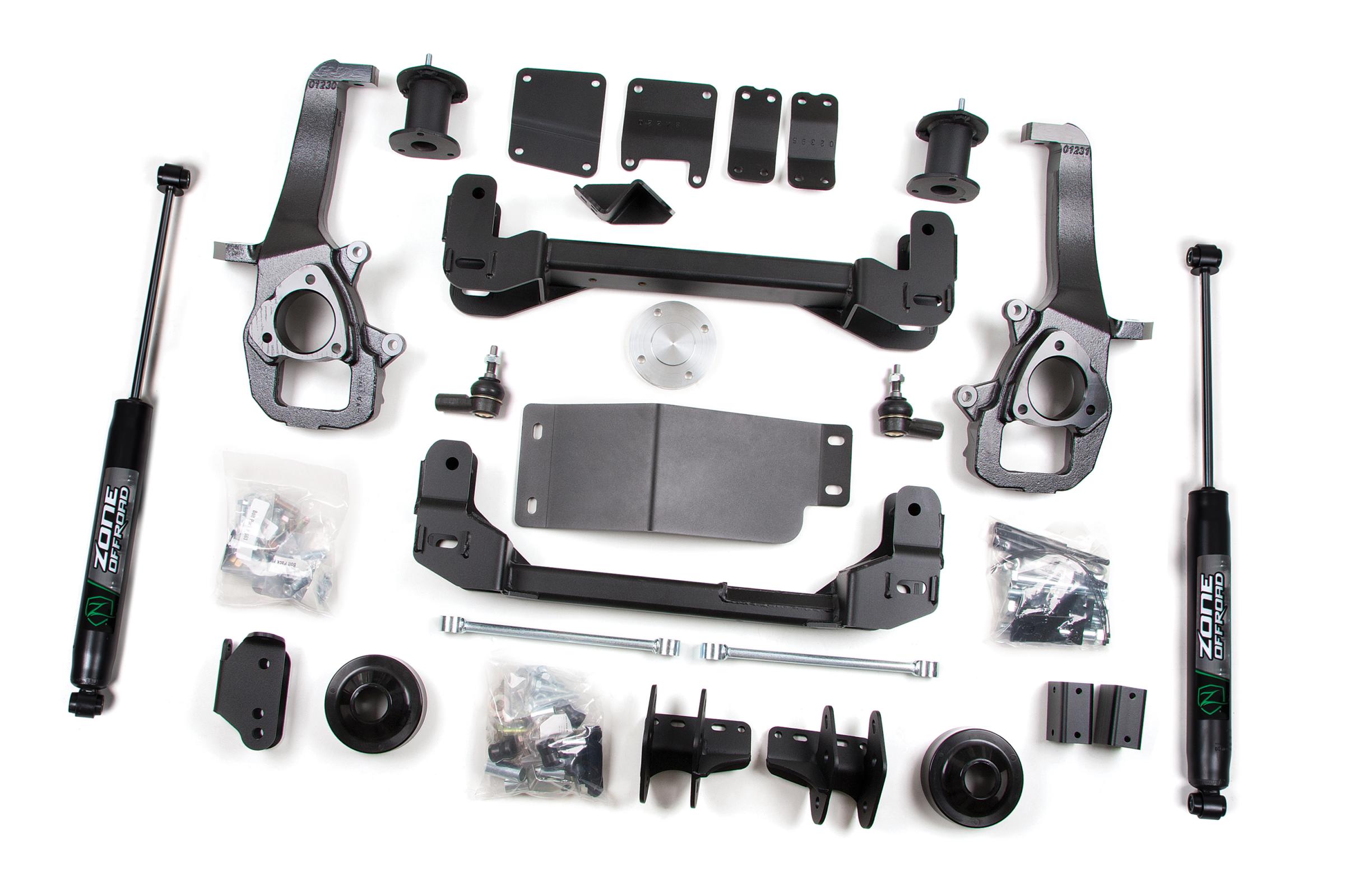 Zone Offroad ZOND1N - 09-10 Dodge RAM 1500 4 Inch Lift Kit With Nitro Shocks Offroad Zone Offroad ZOND1N - 09-10 Dodge RAM 1500 4 Inch Lift Kit With Nitro Shocks Offroad