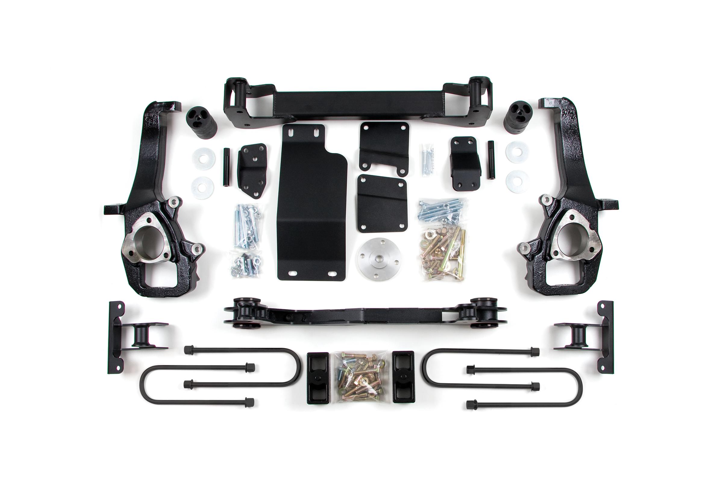 Zone Offroad ZOND14N - 02-05 Dodge RAM 1500 5.0 Inch Lift Kit With Nitro Shocks  Offroad