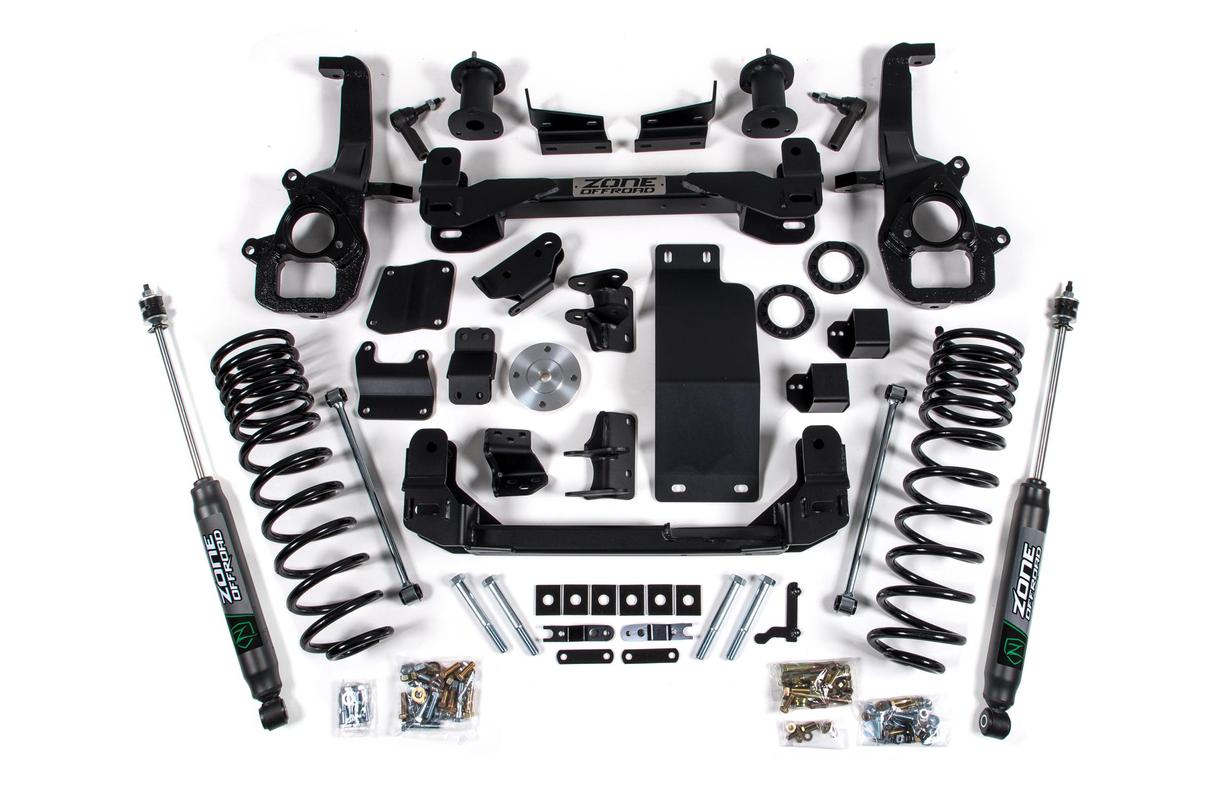 Zone Offroad ZOND96N - 20-23 RAM 1500 4WD 6 Inch Front 5 Inch Rear Lift Kit With Nitro Shocks Offroad Zone Offroad ZOND96N - 20-23 RAM 1500 4WD 6 Inch Front 5 Inch Rear Lift Kit With Nitro Shocks Offroad