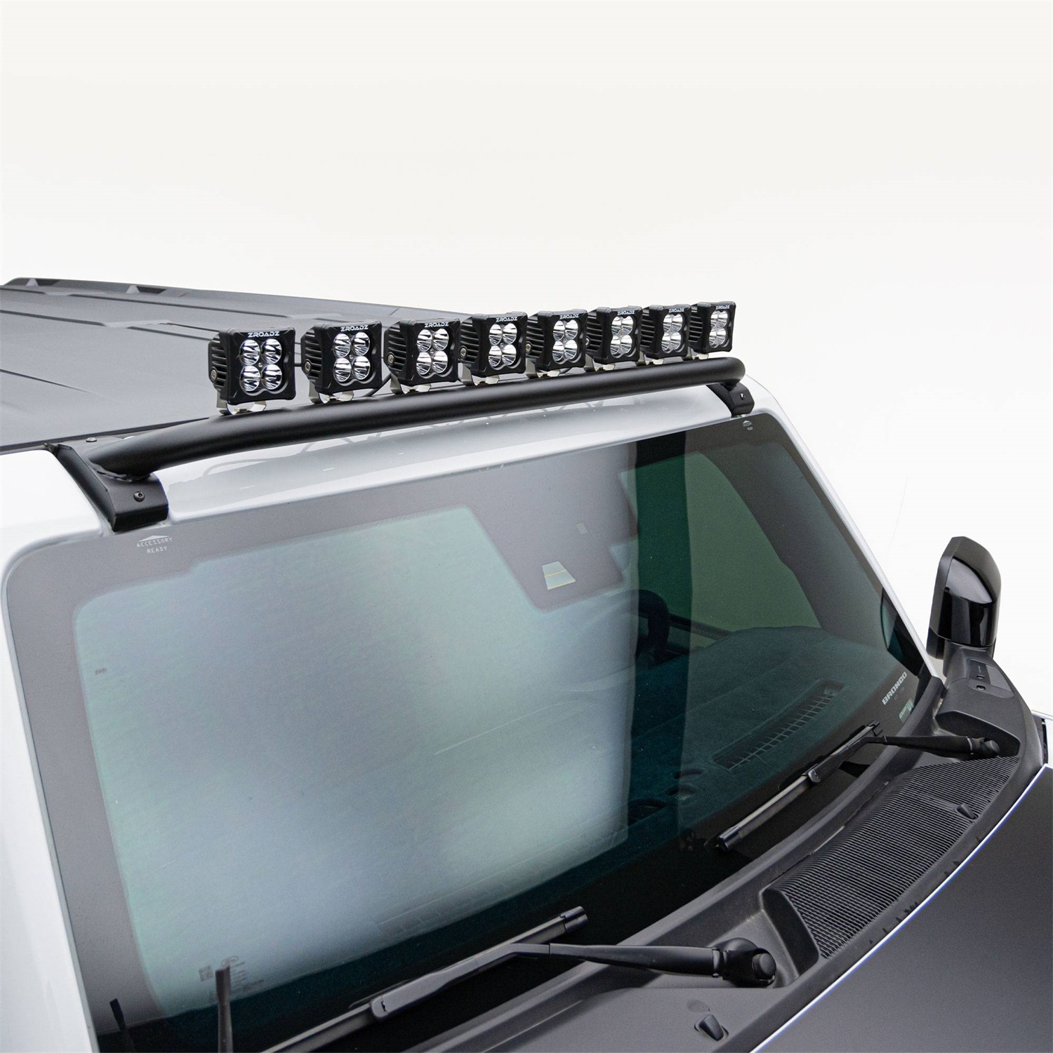 ZROADZ Z935401-KITAW - Front Roof LED Kit; Incl. [6] 3 in.  LED Pod Lights And [2] 3 in. Amber  LED Pod Lights And Universal Wiring Harness;