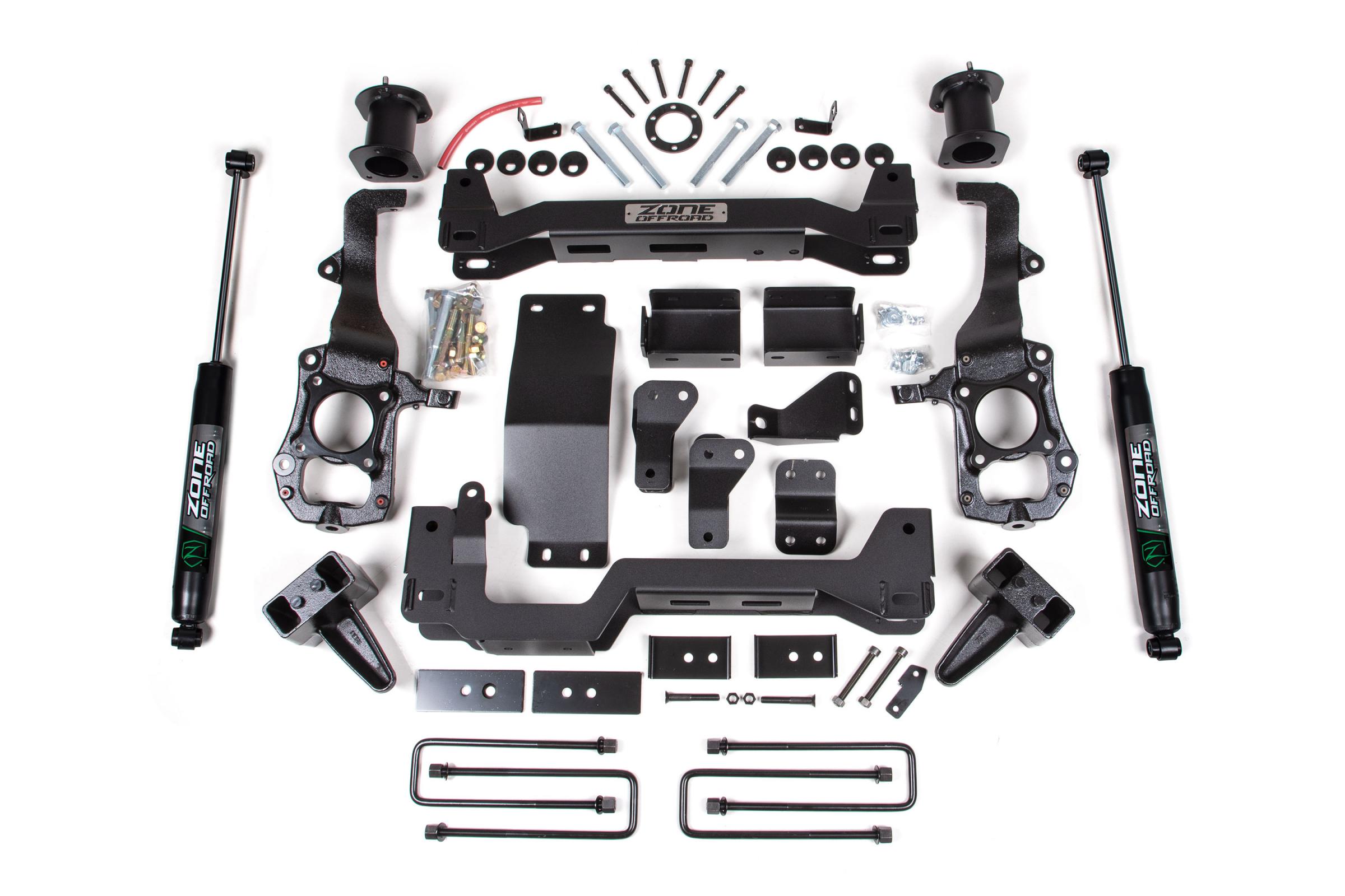 Zone Offroad ZONF91F - 21-24 Ford F-150 4 Inch Lift Kit Fox Adventure Shocks Offroad Zone Offroad ZONF91F - 21-24 Ford F-150 4 Inch Lift Kit Fox Adventure Shocks Offroad