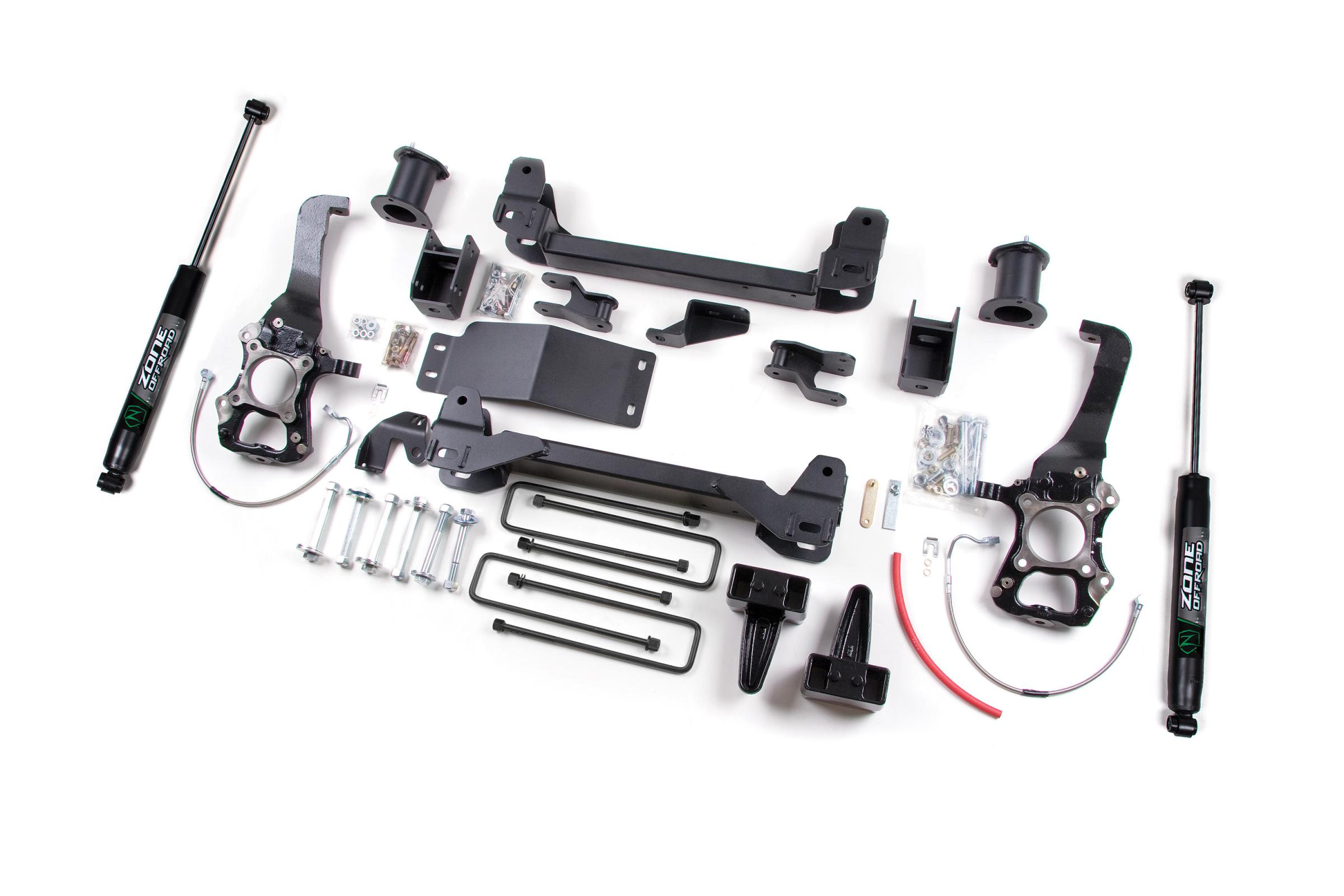 Zone Offroad ZONF7N - 04-08 Ford F-150 6 Inch Lift Kit With Nitro Shocks Offroad Zone Offroad ZONF7N - 04-08 Ford F-150 6 Inch Lift Kit With Nitro Shocks Offroad