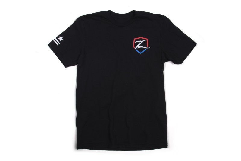 Zone Offroad ZONU9162S - Offroad Black Premium Cotton T-Shirt w/ Patriotic  Logos - Small