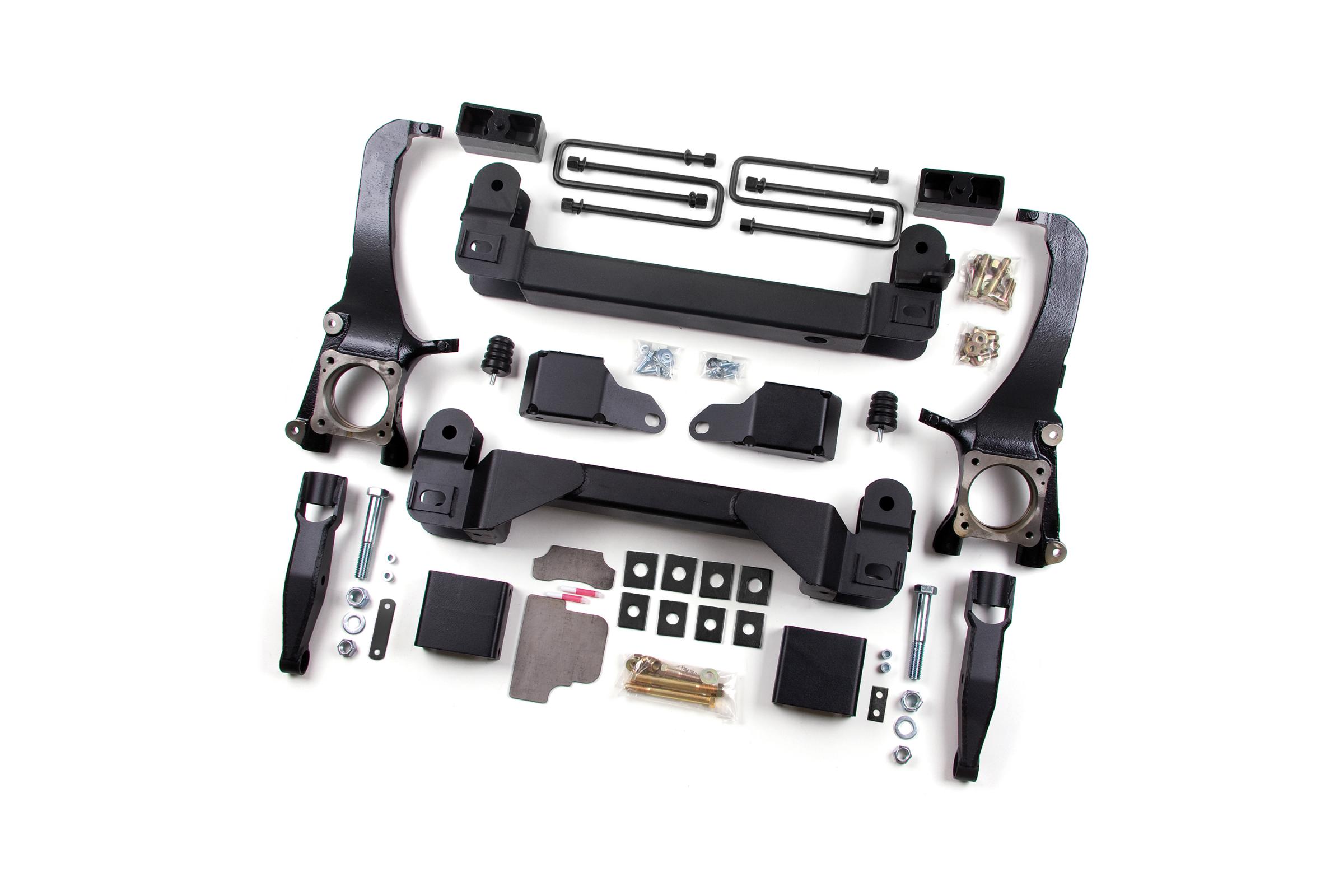 Zone Offroad ZONT5N - 16-21 Toyota Tundra 5 Inch Lift Kit With Nitro Shocks  Offroad