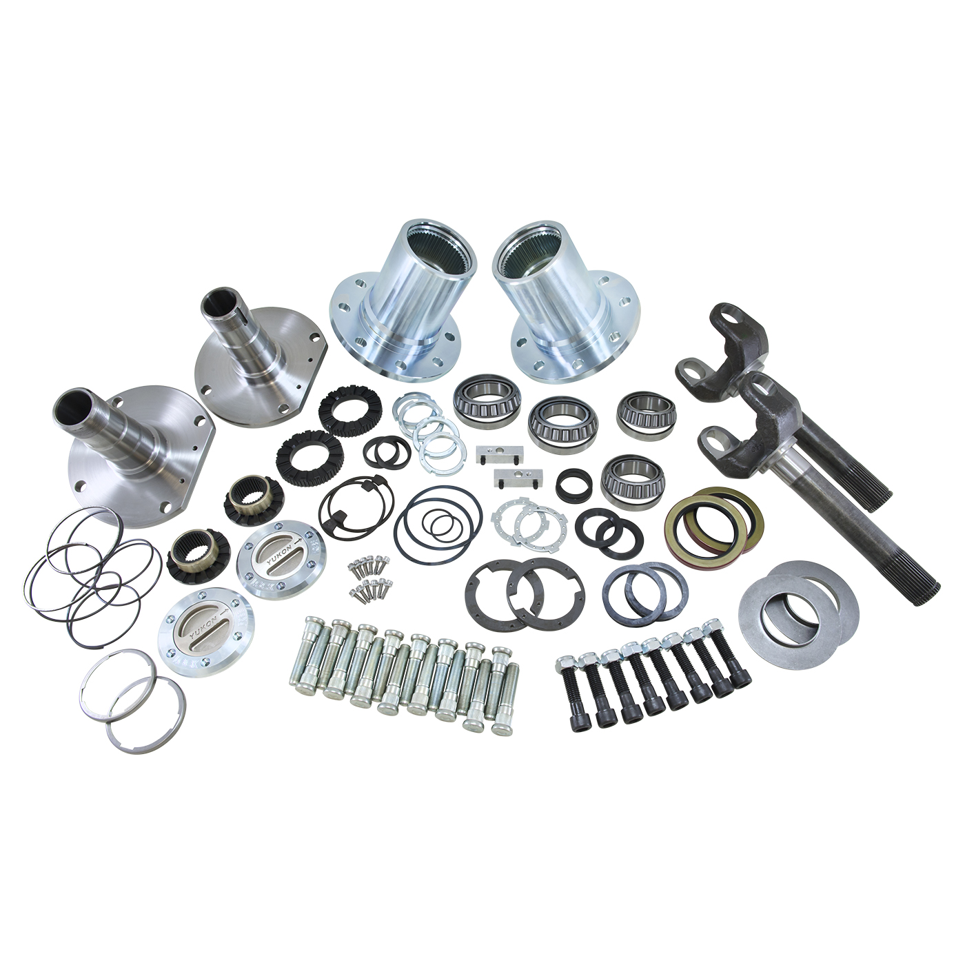 Yukon Gear YA WU-10 - Spin Free Locking Hub Conversion Kit For 10-11 Dodge 2500/3500