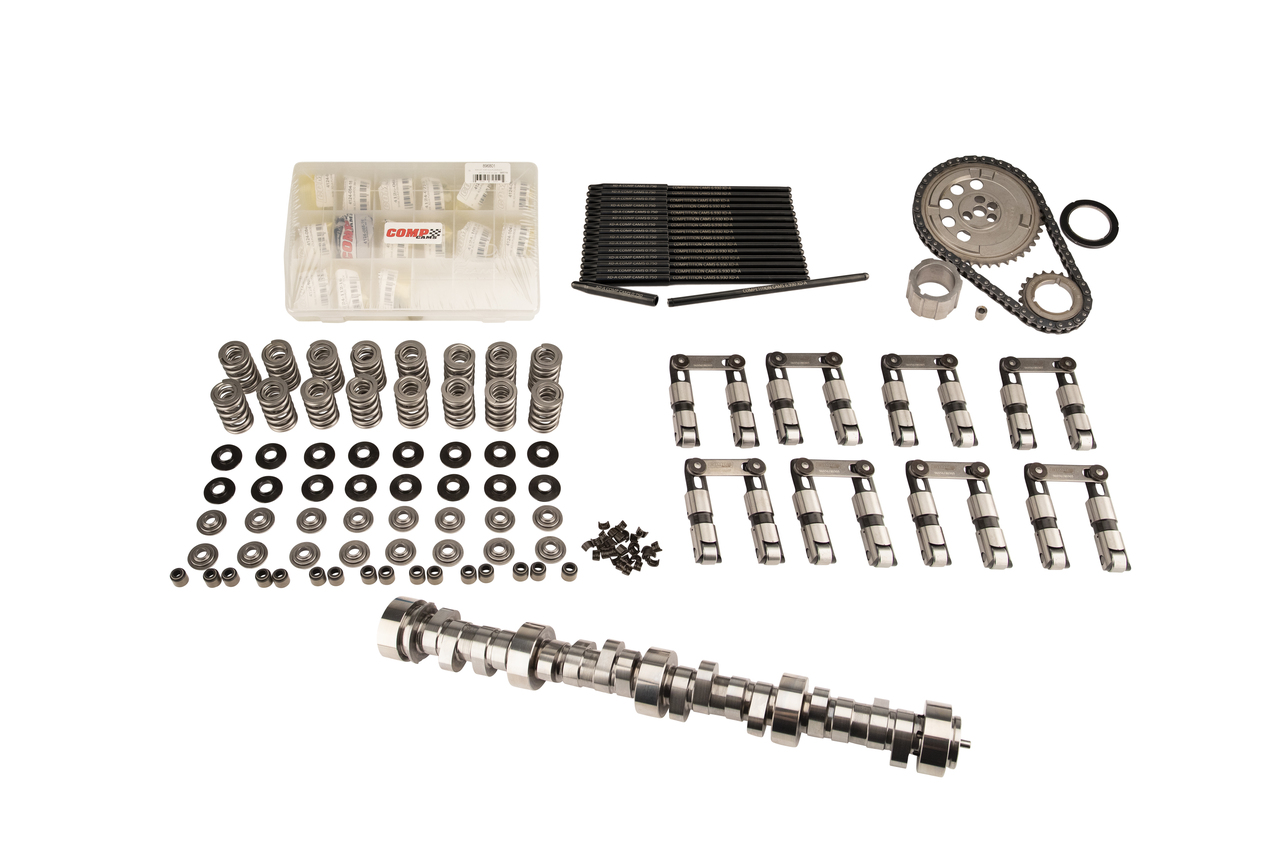 COMP Cams MK54-313-11 - Stage 2 LST Max HP Solid Roller Master Cam Kit for 3-Bolt LS w/ Stock Pistons