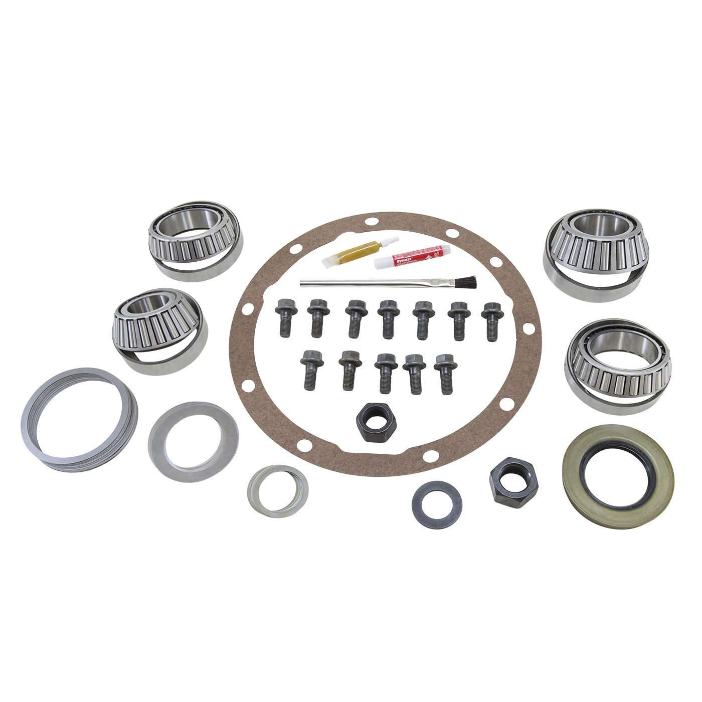 Yukon Gear YK C8.75-A - Master Overhaul Kit For Chrysler 8.75in #41 Housing w/ Lm104912/49 Carrier Bearings
