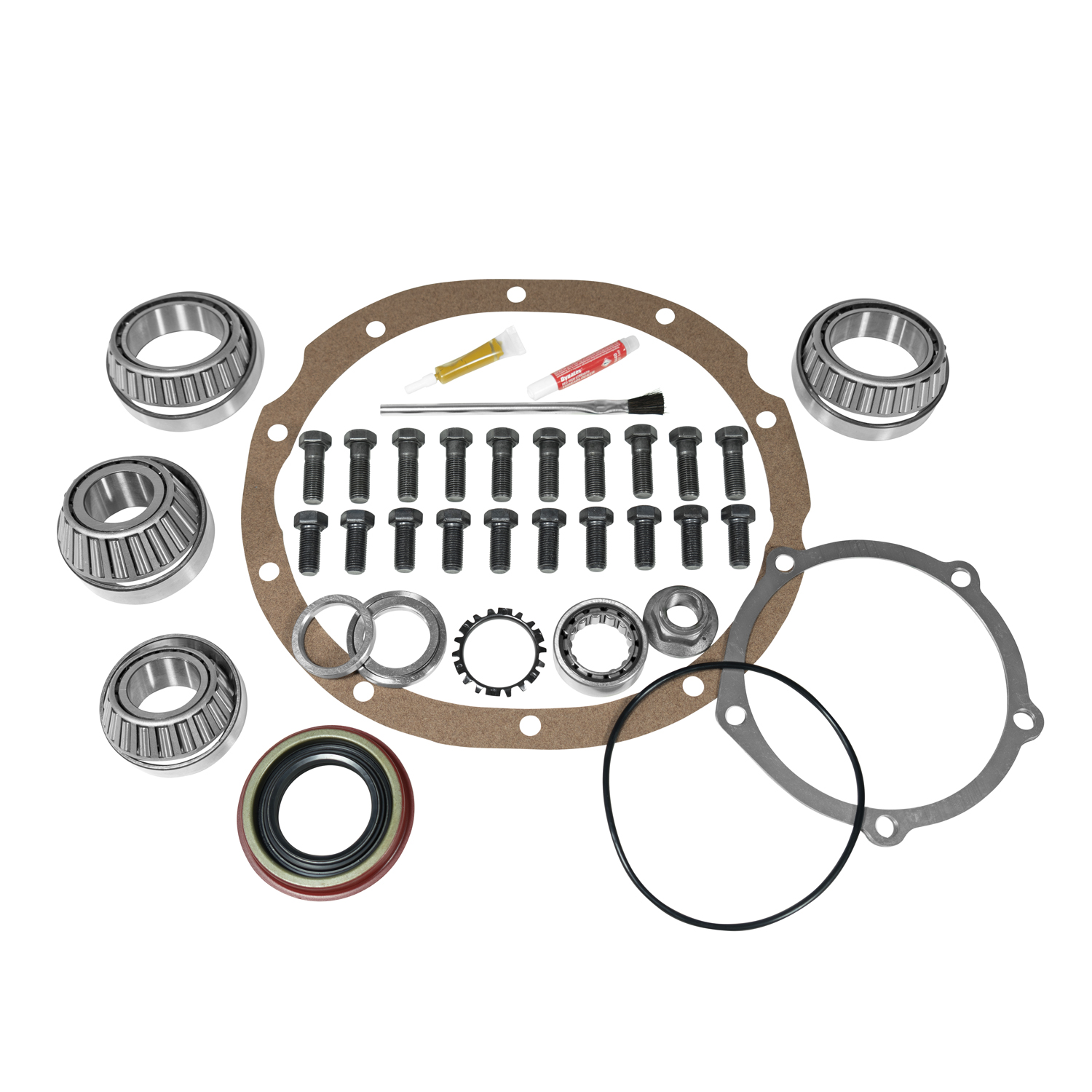Yukon Gear YK F9-C-SPC - Master Overhaul Kit For Ford 9in Lm603011 Diff and Crush Sleeve Eliminator