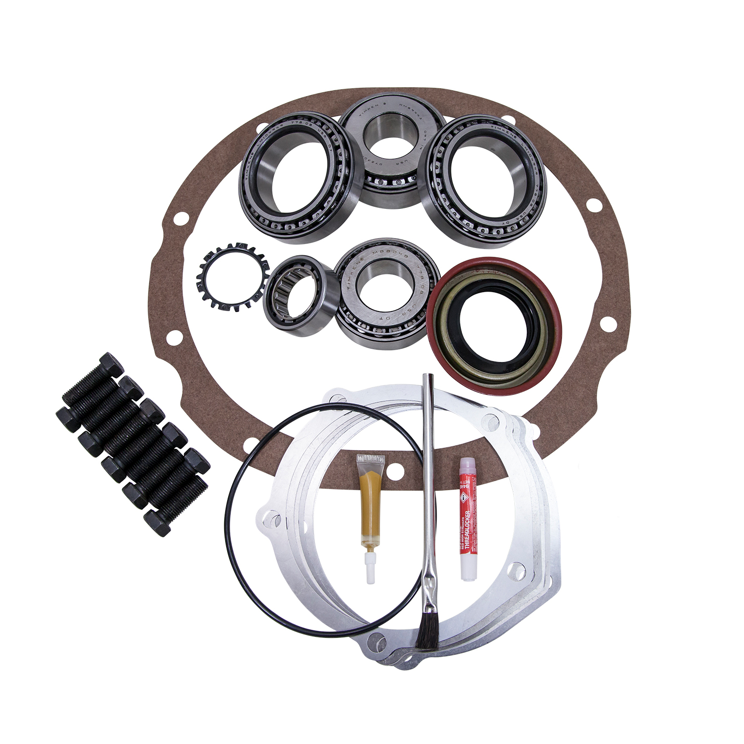 Yukon Gear YK F9-ROD - Master Overhaul Kit for Ford 9in LM104911 Differential 35 Spline Pinion
