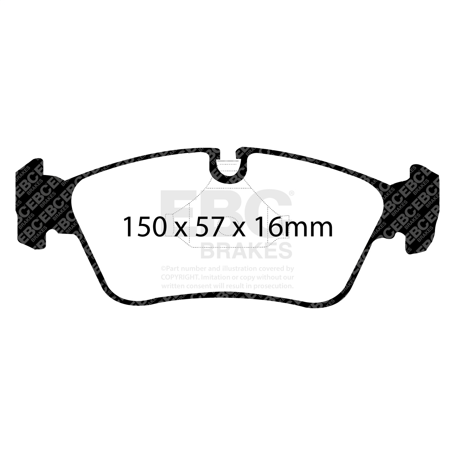 EBC S4KF1083 - S4 Brake Pad and Rotor Kit