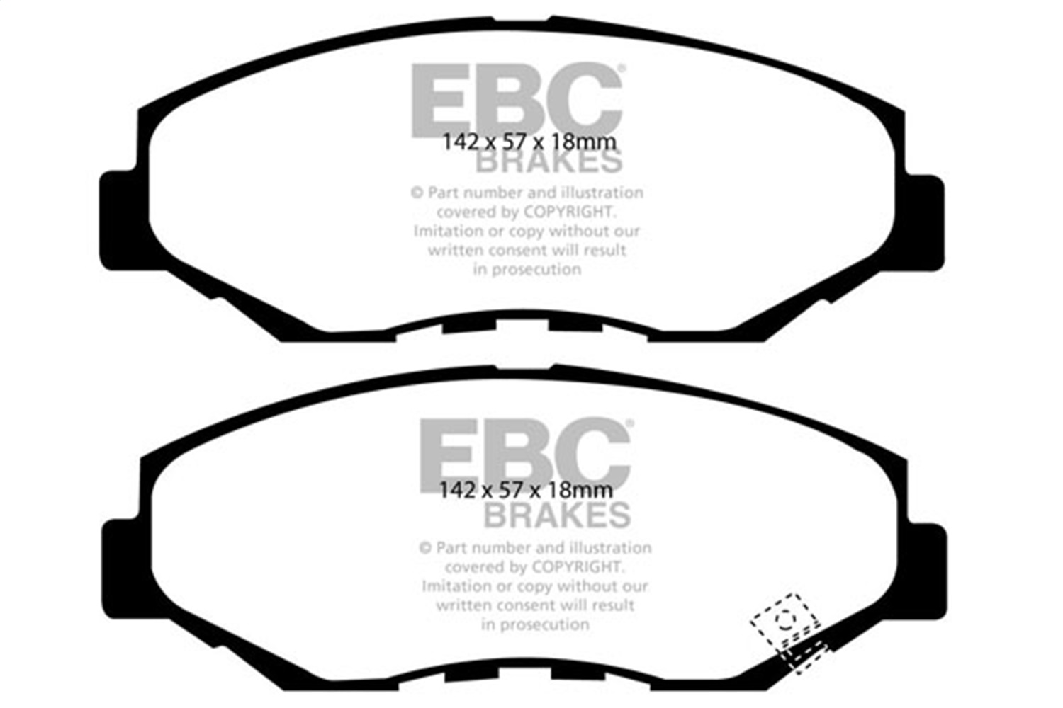EBC S4KF1610 - S4 Brake Pad and Rotor Kit