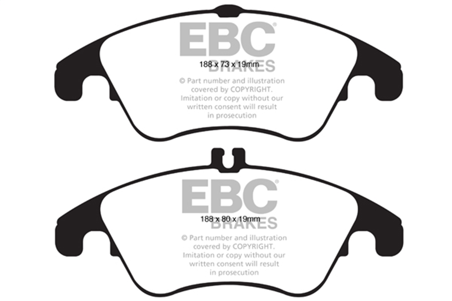 EBC S4KF1938 - S4 Brake Pad and Rotor Kit EBC S4KF1938 - S4 Brake Pad and Rotor Kit
