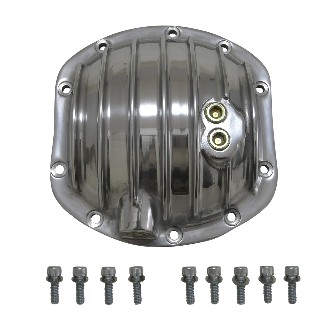 Yukon Gear YP C2-D30-STD - Polished Aluminum Replacement Cover For Dana 30 Standard Rotation Yukon Gear YP C2-D30-STD - Polished Aluminum Replacement Cover For Dana 30 Standard Rotation