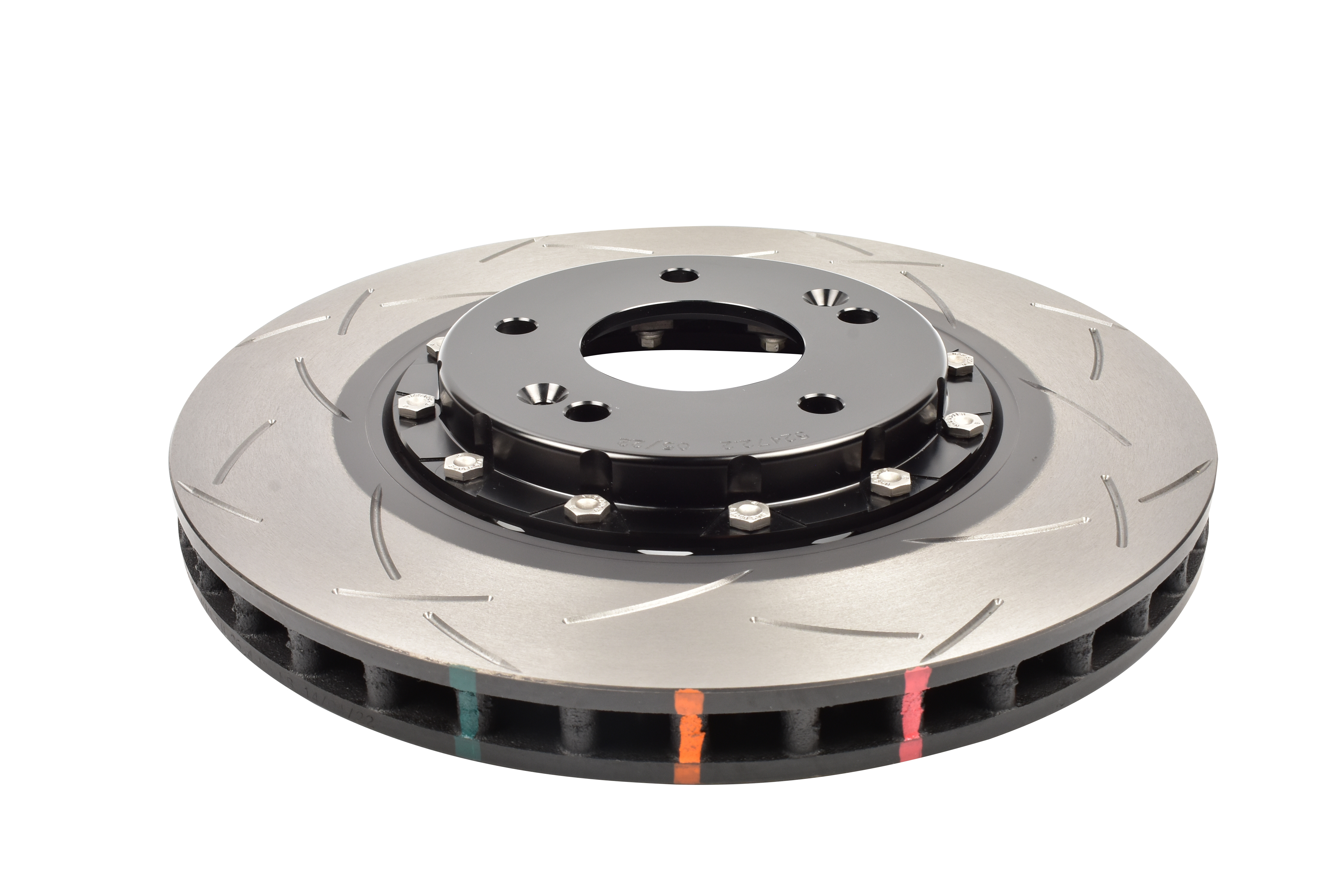 DBA DBA52472BLKS - 15-19 Hyundai Sonata (320mm Front Rotor Excl Hybrid) Front 5000 Series Slotted Rotor
