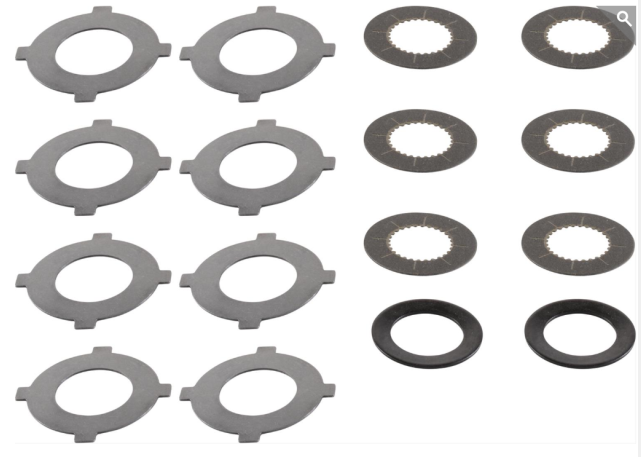 Yukon Gear YPKD80-PC-T/L - Dana 80 Tracloc Clutch Set Round Design