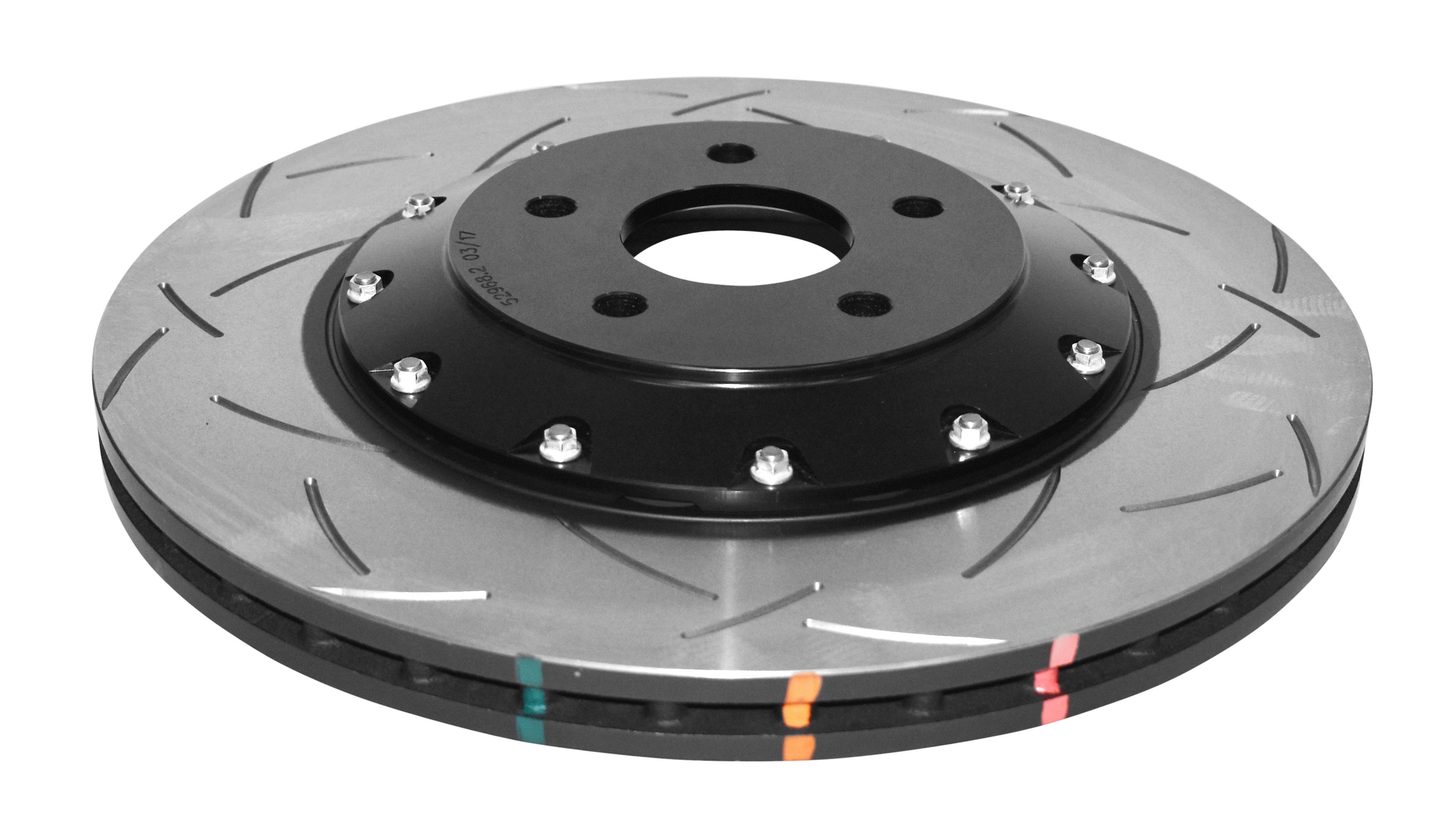 DBA DBA52968BLKS - 2016+ Ford Focus RS (LZ Series) 5000 Series Slotted Front Brake Rotor