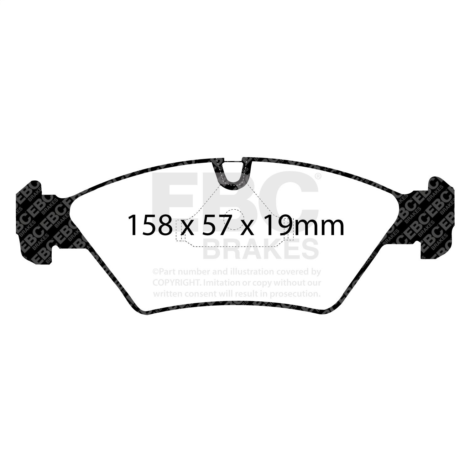 EBC S6KF1283 - S6 Brake Pad and Rotor Kit