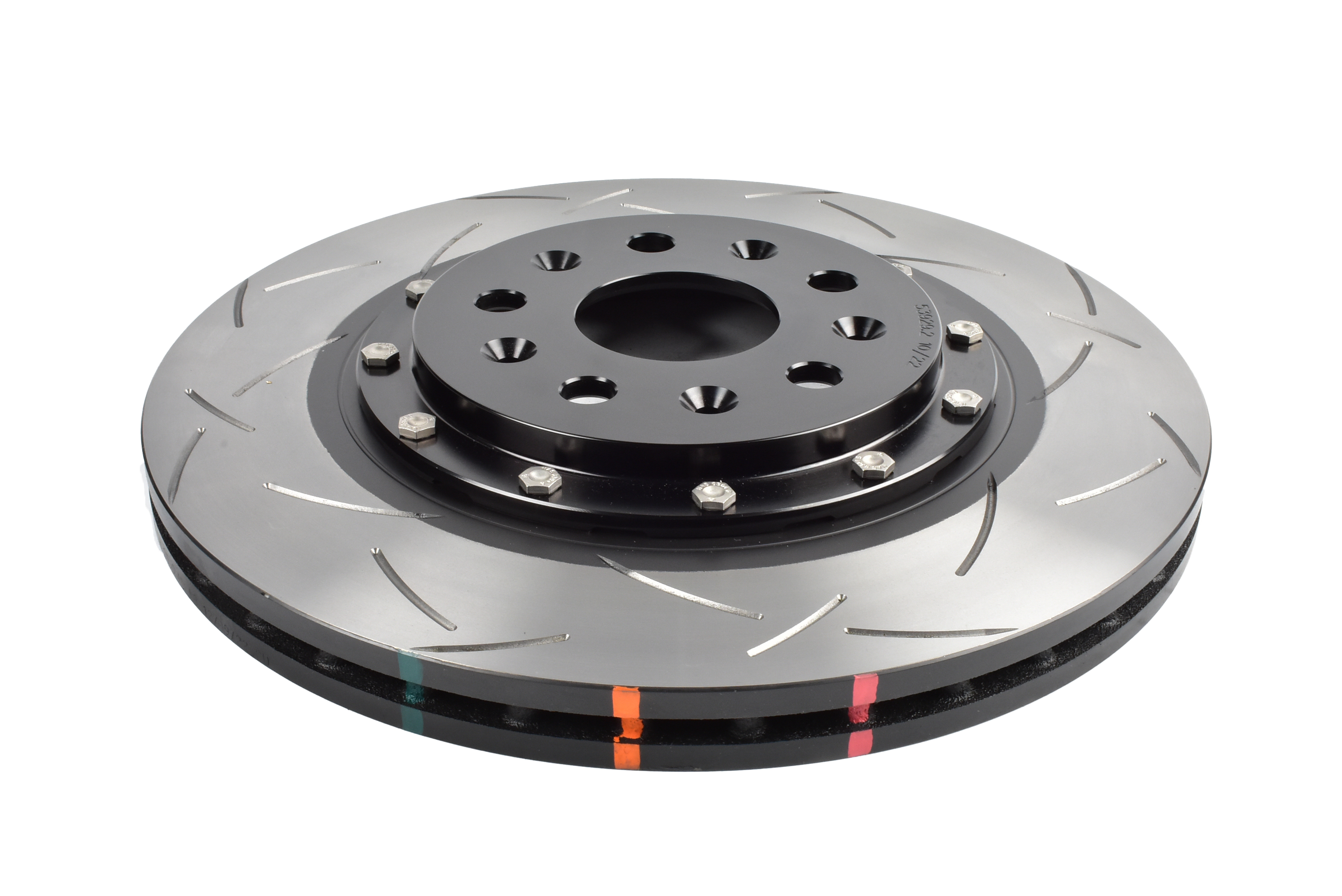DBA DBA53929BLKS - 2020+ Chevrolet Corvette C8 Z51 Rear Slotted 5000 Series Rotor