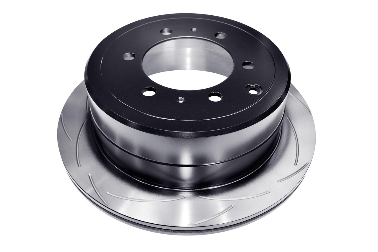 DBA DBA786S - 96-97 Lexus LX450 / 8/92+ Toyota Landcruiser 80 Series Rear Slotted Street Series Rotor