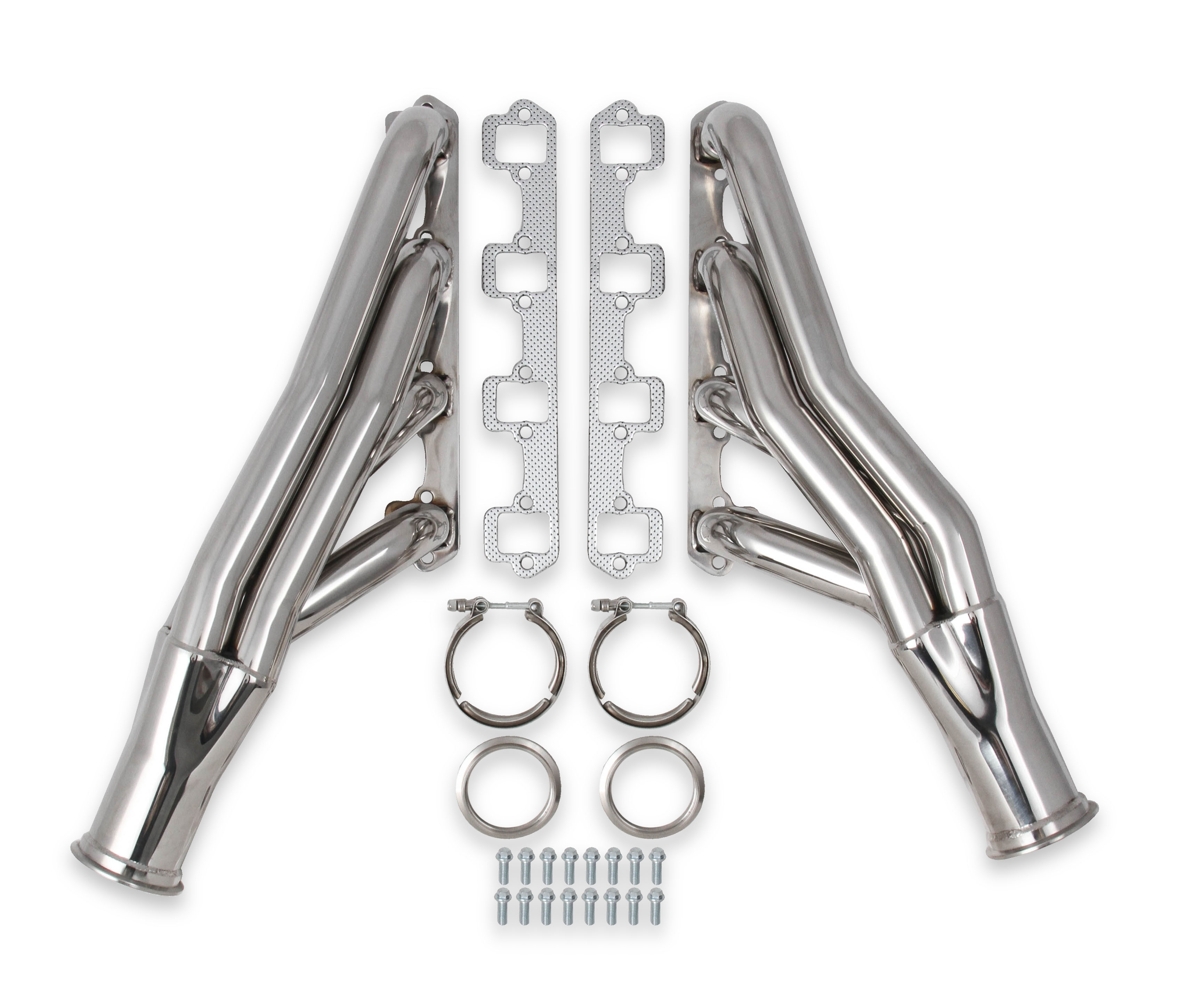 Flowtech 12165FLT - Small Block Ford Turbo Headers - Polished 304 Stainless Steel Flowtech 12165FLT - Small Block Ford Turbo Headers - Polished 304 Stainless Steel
