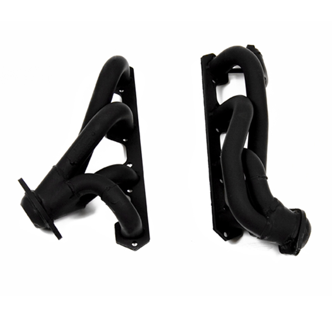 Flowtech 91668FLT - Shorty Headers - Black Painted