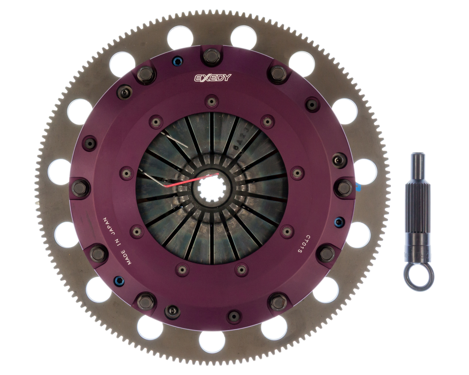Exedy ET01SD - 96-16 Ford Mustang V8 Hyper Twin Cerametallic Sprung Disc Multi Clutch Exedy ET01SD - 96-16 Ford Mustang V8 Hyper Twin Cerametallic Sprung Disc Multi Clutch