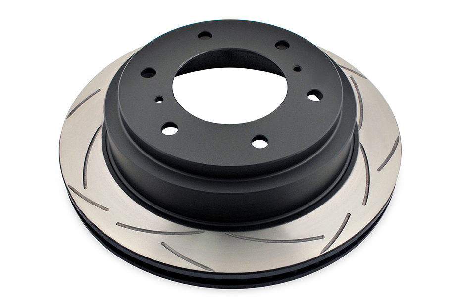 DBA DBA661S - 05-09 Subaru Outback Rear Slotted Street Series Rotor