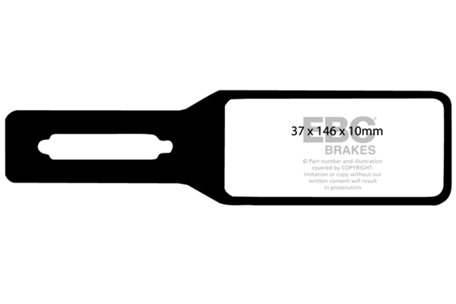 EBC UD2178 - 2018+ Mitsubishi Eclipse Cross Ultimax Front Brake Pads